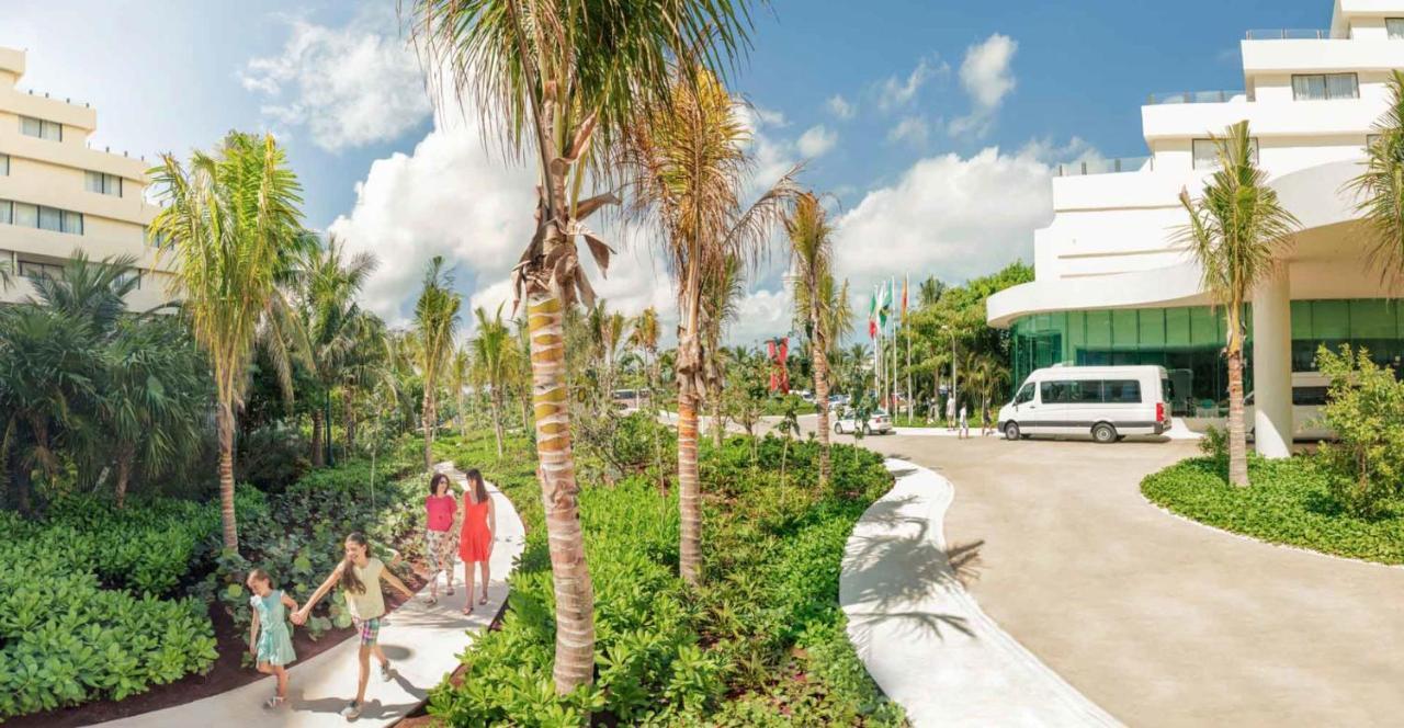 Beachfront Getaway Condo Cancún Exterior foto