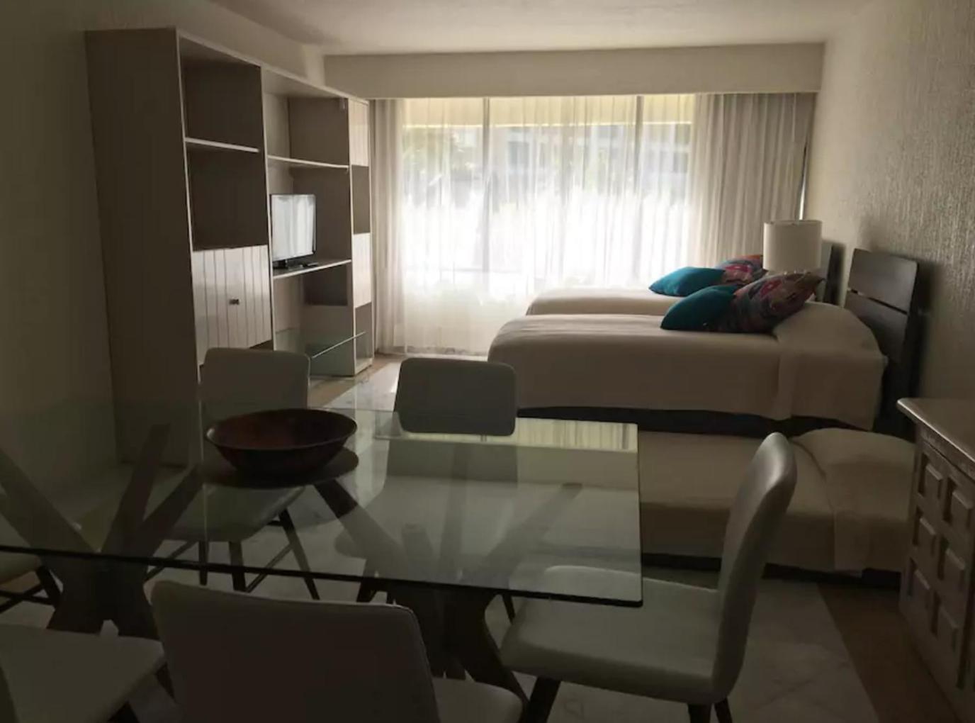 Beachfront Getaway Condo Cancún Zimmer foto